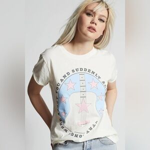 NWOT Country Songs Were About You Fitted T-Shirt RECYCLED KARMA